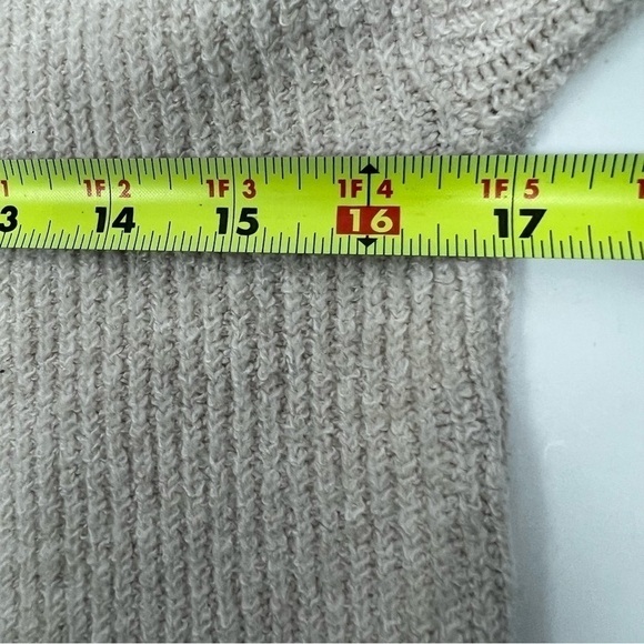 MAURICES Women’s Pullover 1/4 Zip Sweater Sz Small Ivory Color Stretch LS - Picture 10 of 12